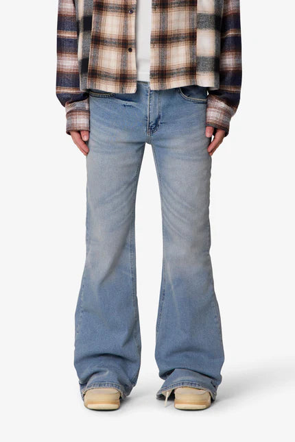 Super Flare Denim in Vintage Blue